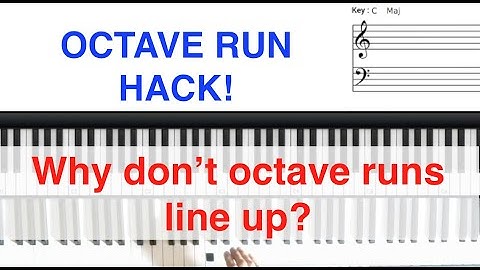 Hymn Playing Lesson - How to do octave runs and fills