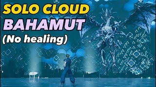 Ff7R - Bahamut Vs Cloud Solo No Healing Materia Build
