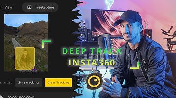How to make deep track insta360