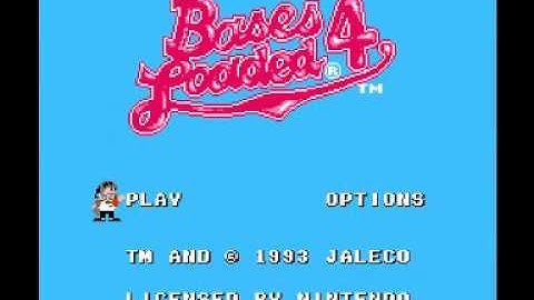 Bases Loaded 4 (NES) Music - Game Theme 04