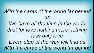 Video thumbnail of "Louis Armstrong - We Have All The Time In The World Lyrics"