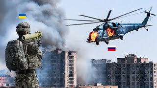 AA Missile bullied Russian Mi-8 helicopter | 