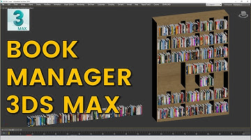 Modeling Bookshelf With Book Manager Script For 3ds Max | Eris Graphic