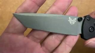 Benchmade 537GY Bailout initial impressions