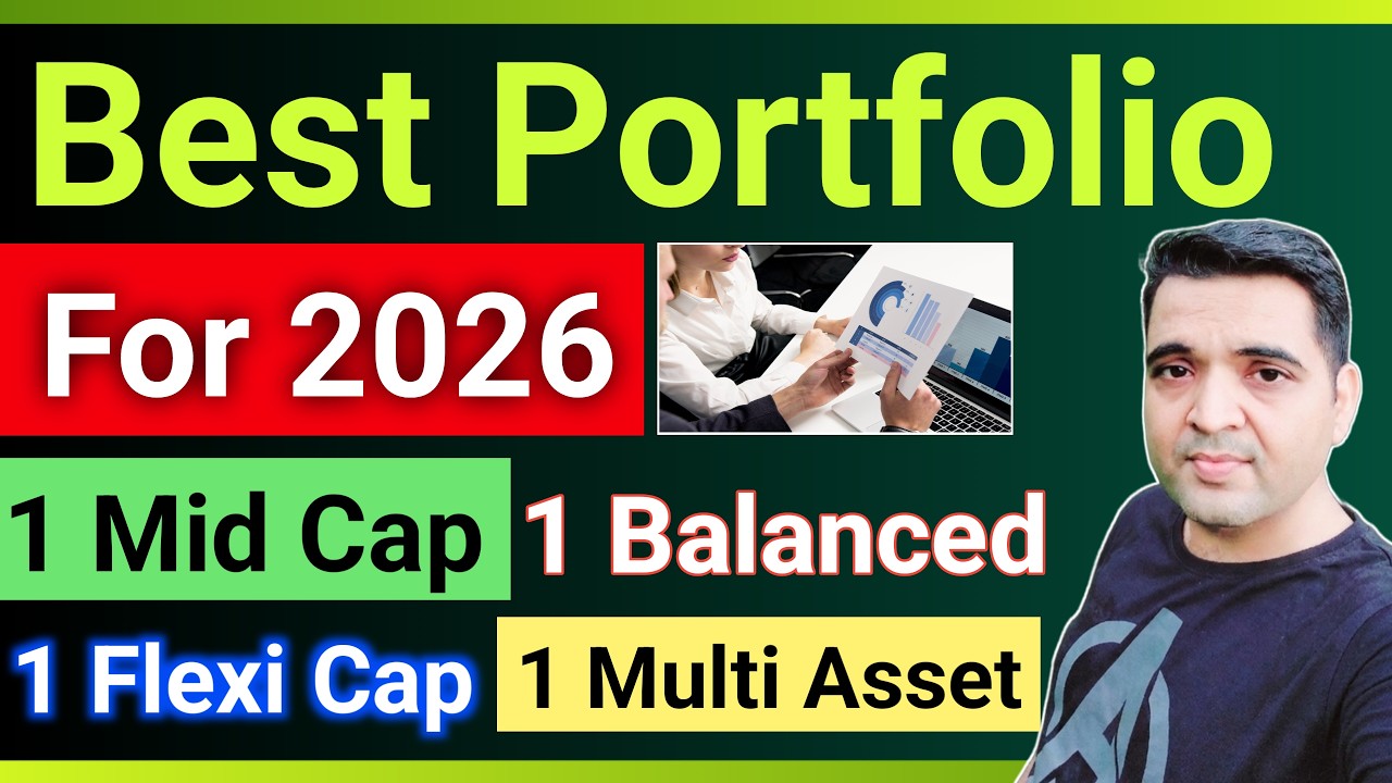 Best 5 Mutual Funds Portfolio 2026 | Top Small Cap Midcap Flexi Cap ...