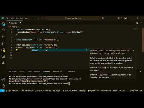 JavaScript Call, Apply, and Bind - EXPLAINED WITH CATS