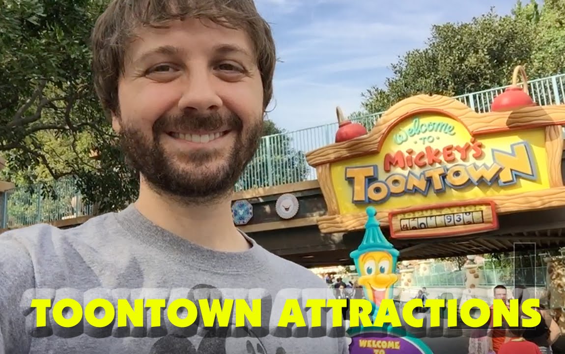 Toontown Rides DISNEYLAND MICKEY'S TOONTOWN ATTRACTIONS AND RIDES - YouTube