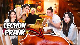 COOKING Filipino Food for My FAMILY & LECHON PRANK on My Mom🫣🇵🇭طبخ اكلة فلبينية ومقلب الخنزير بماما