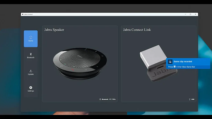 Jabra Connect Qt Quick Ui Design