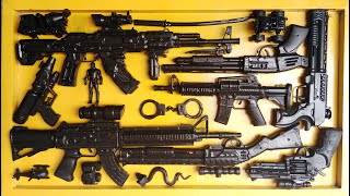 Cleans nerf shotgun revolver, Assault rifle, Sniper rifle, AK47, Avengers, Nerf gun EP 127