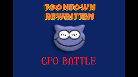 Toontown Rewritten: The CFO Battle