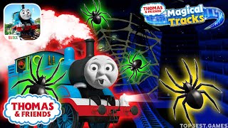 Thomas In Spooky Haunted Castle  127 Haunted Train Set  Thomas  Friends Magical Tracks