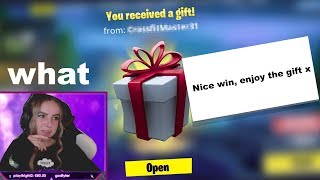 I Gifted Skins To Fortnite Streamers If They Win