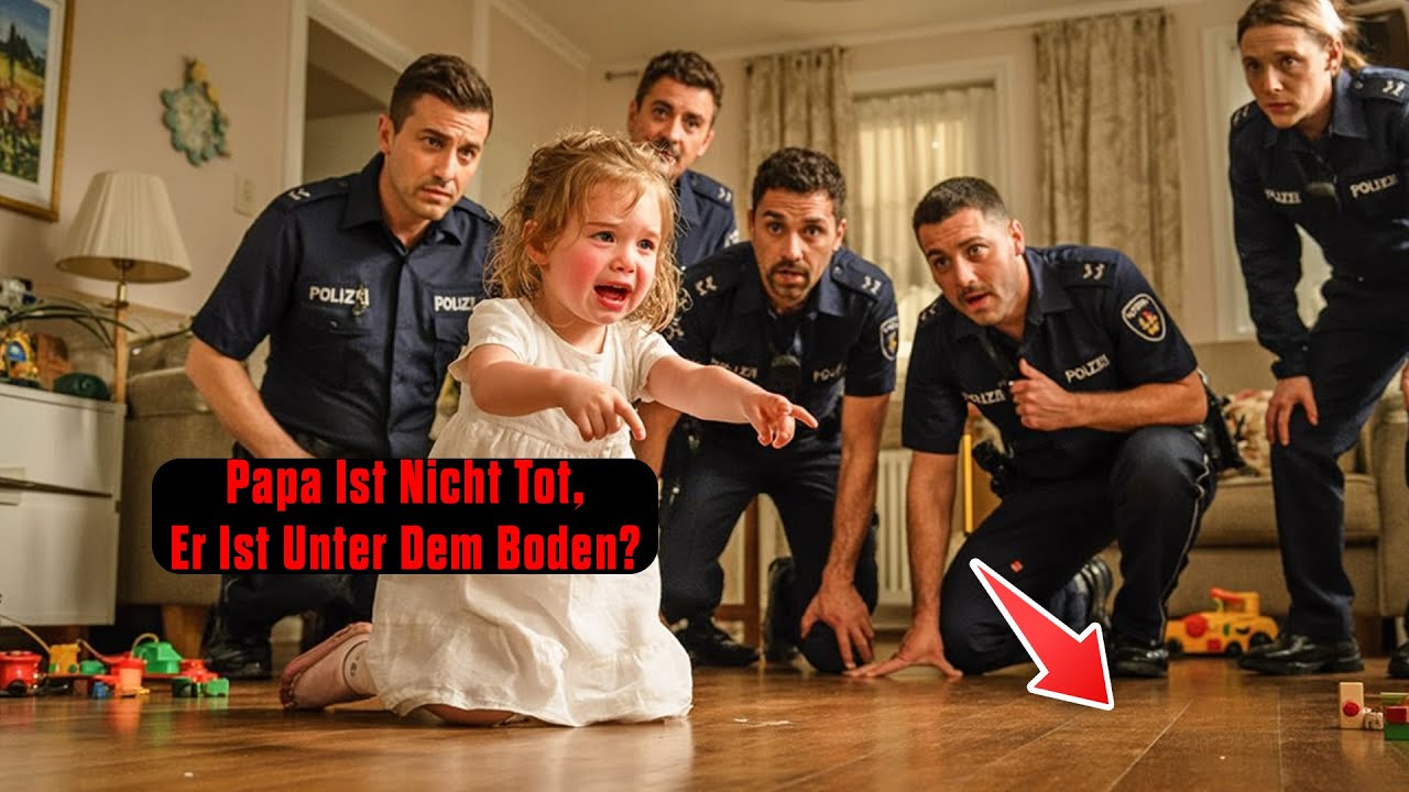 „Papa Ist Nicht Tot, Er Liegt Unter Den Dielen“, Flüsterte Das Mädchen – Polizei Gräbt Sofort…