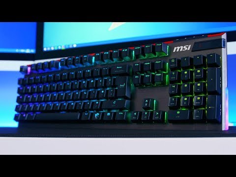 MSI VIGOR GK80 Gaming Keyboard Review (4K)