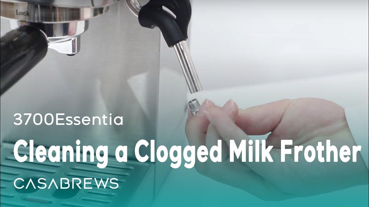 3700essential™ Espresso Machine How to Clean the Clogged Milk Frother