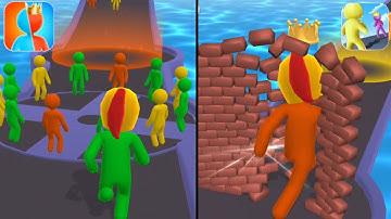 Giant rush - gameplay ( android / ios ) walkthrough 2021 - PART 12 | level 161 - 171