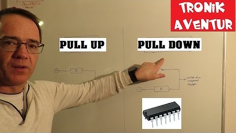 TRONIK AVENTUR 173 - PULL UP / PULL DOWN  TUTORIEL ELECTRONIQUE POUR LES NULS