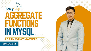 MySQL Aggregate Functions | SUM, AVG, COUNT, MIN, MAX | MySQL Tutorial in Hindi Urdu | EP12