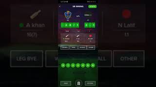 A Complete walk through of Crickslab live scoring and after match results in URDU screenshot 2