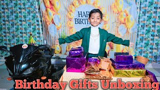Birthday Gifts 🎁 unboxing video | my gift unboxing | Isaac the Mass 