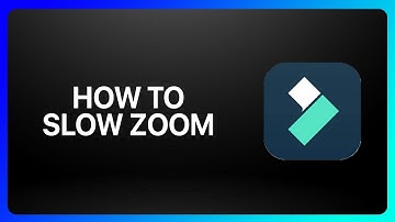 How To Slow Zoom In Filmora Tutorial