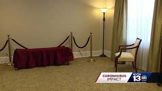 Coronavirus impact on funerals in Alabama