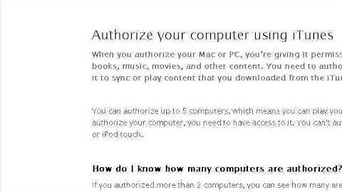 How-To Deauthorize Computers On Itunes That You Don