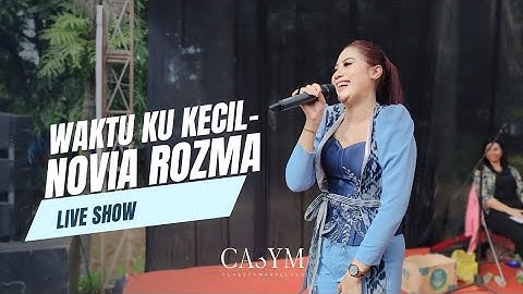 WAKTU KU KECIL - NOVIA ROZMA ( Live Show ) Versi Bajidor || PDAM SUBANG