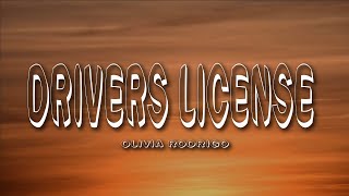 Olivia Rodrigo – drivers license (Lyrics)