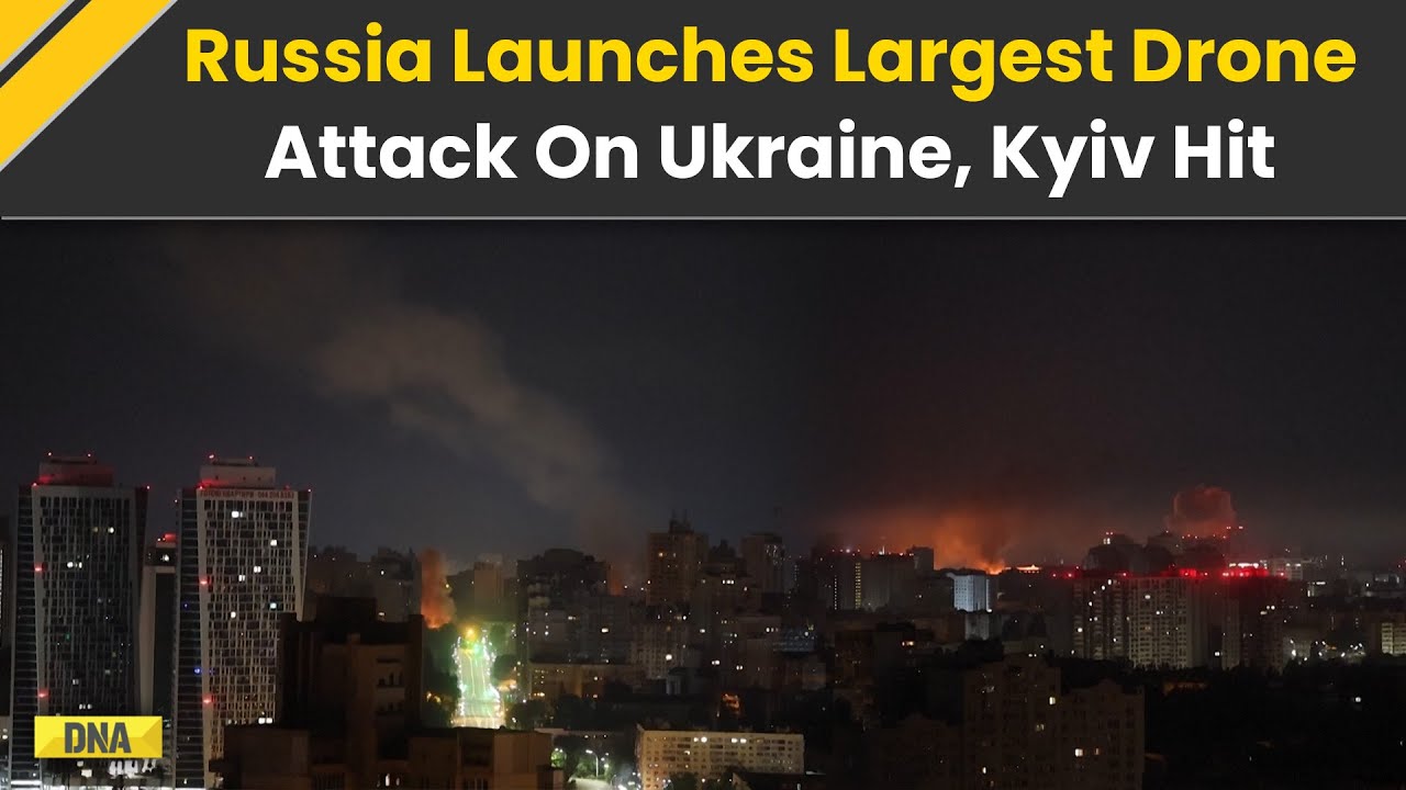 Russia-Ukraine War: Ukraine Hit by 700-Drone Barrage in Russia’s Biggest Air Offensive Yet