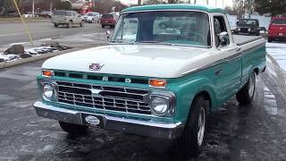 1966 Ford 100 Custom Cab $32,900.00