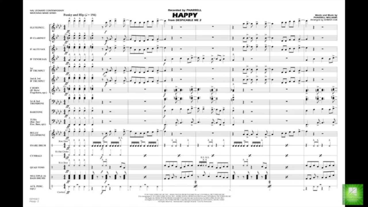 Happy by Pharrell Williams/arr. Ishbah Cox Happy by Pharrell Williams/arr. Ishbah Cox