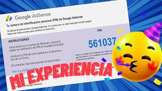 🥳 Google AdSense me envió el PIN: Mi experiencia en 2023 🎉 by Tecnología Viral 366 views 6 months ago 3 minutes, 47 seconds