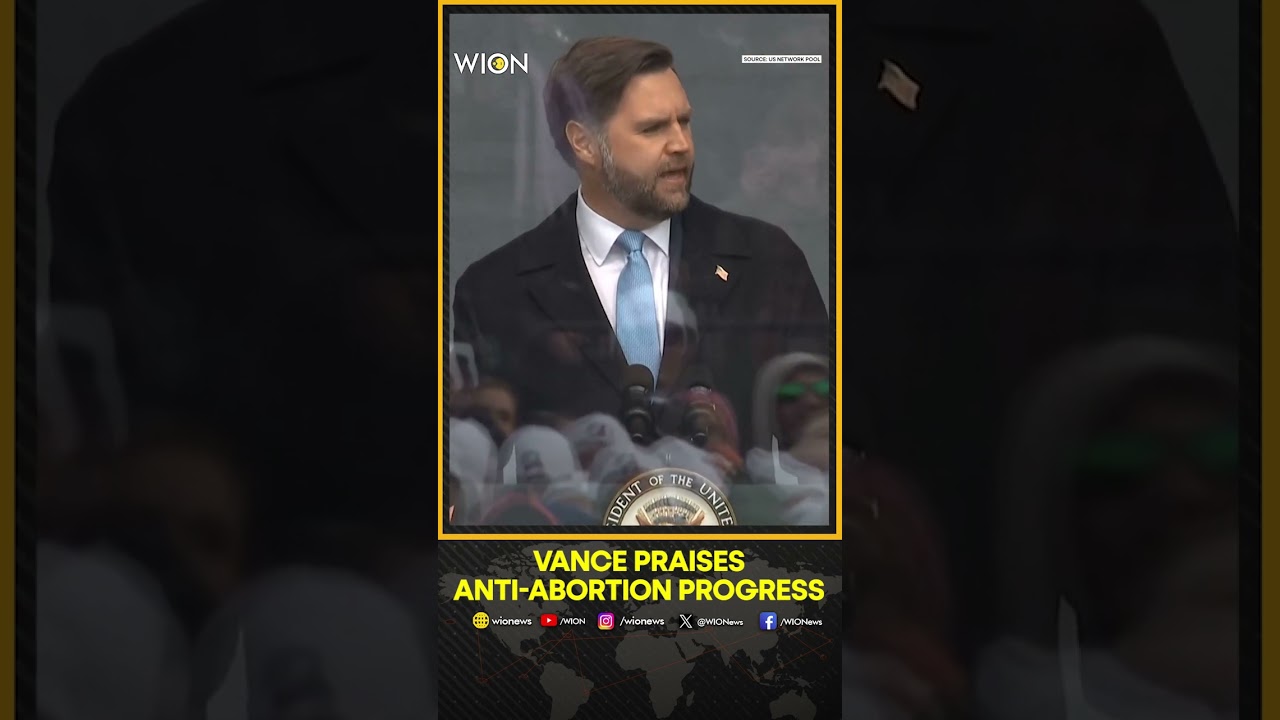 VP Hails Abortion Fight Progress at D.C. Rally | WION
