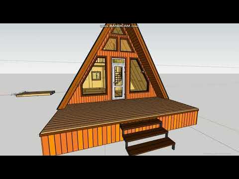 Предврительнй обзор Афрейм 6*6 с терасой. - YouTube