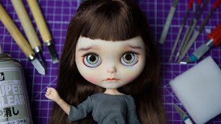 Make your first Blythe doll - sanding, carving and MSC!