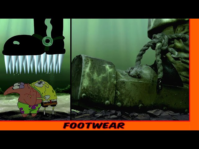 spike boots from spongebob