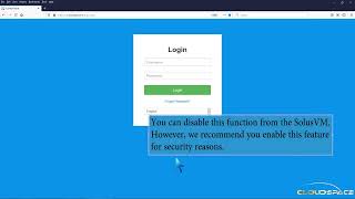 How To Enable Or Disable The Solusvm Vps Login Alert Cloudspace