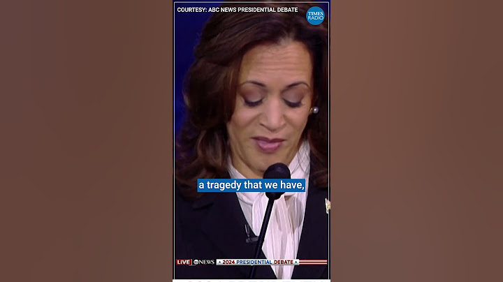 US Debate: Trump repeats claim that Kamala Harris denied being black