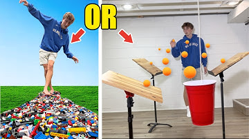 0.2% TRICK SHOT or LEGO Walk