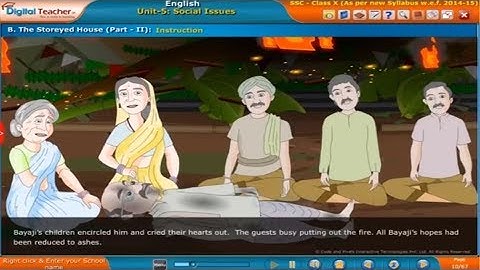 The Storeyed House Part II - Social Issues, Class 10 English | SSC