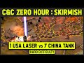 Command & Conquer: Generals Zero Hour - 1 vs 7 Hard China Tank Armies [1080p]