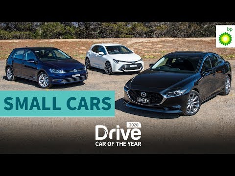 2020-best-small-car:-volkswagen-golf,-toyota-corolla,-mazda3-|-2020-drive-car-of-the-year