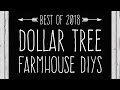 12 Best of 2018 Dollar Tree Farmhouse DIYs