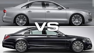 Audi A8 vs Mercedes Benz S-Class Road Test