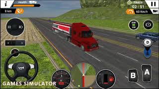 Truk Tangki Kontainer Panjang Simulator  Mobil Minyak | Android Gameplay screenshot 3