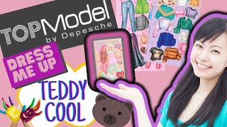 Top Model Dress Me Up Book Teddy – Toys N Trends