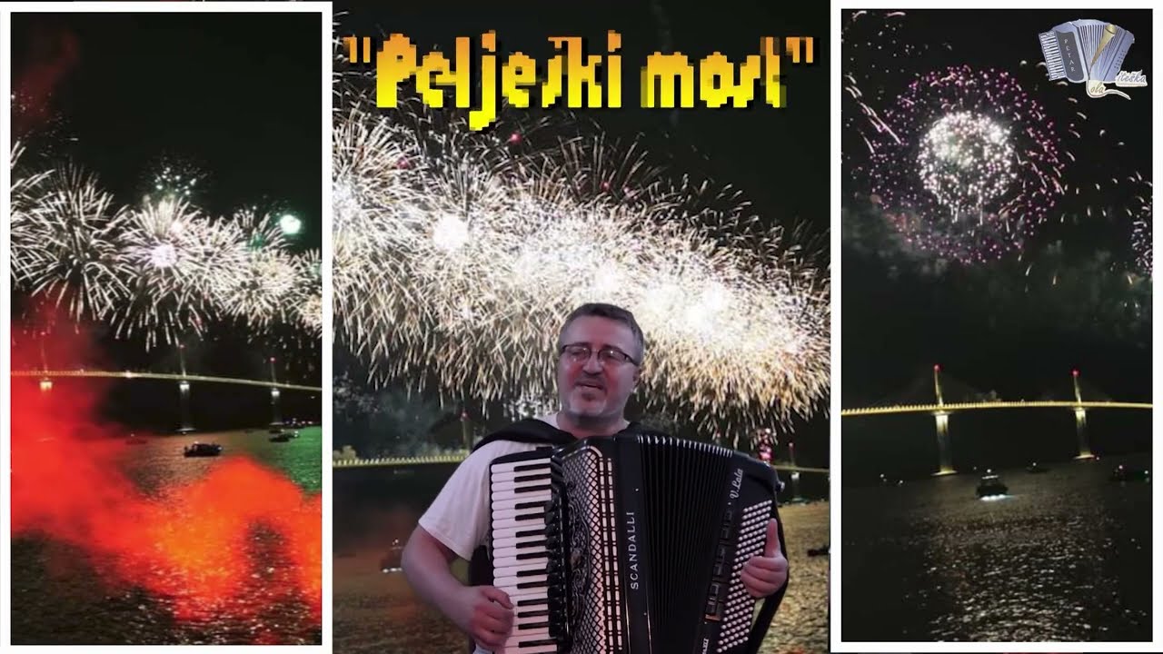 Pelješki most-(Official video) harmonikom