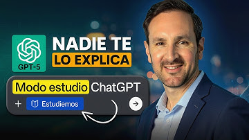 Cómo estudiar cualquier tema con IA: ChatGPT “Modo Estudio” LO QUE NADIE TE EXPLICA.